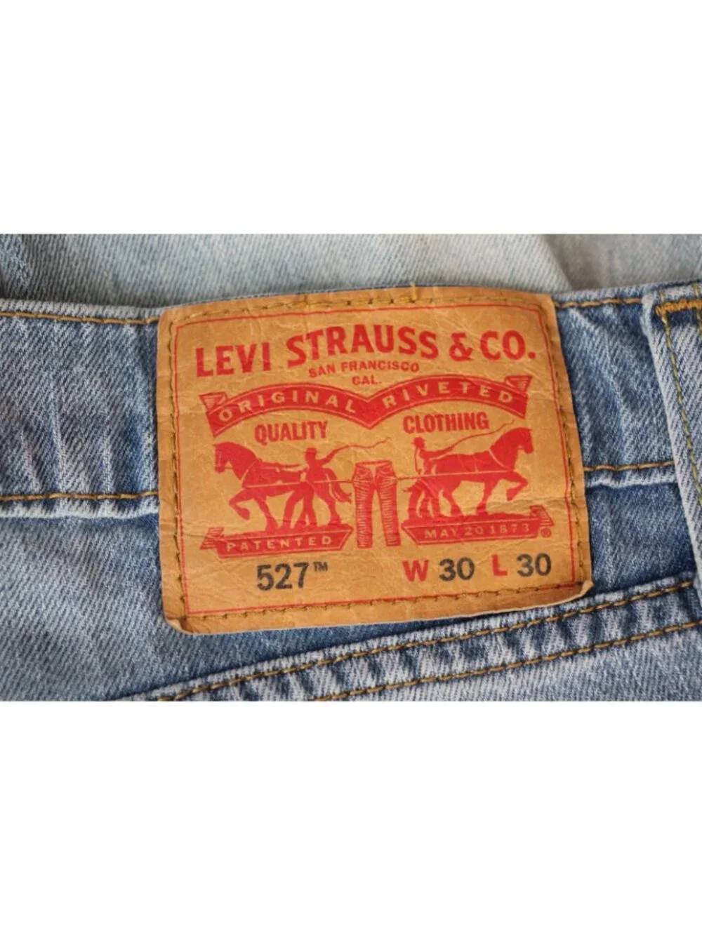 Levi's Mens 30 x 30 527 Bootcut Cowboy Western Rodeo Jeans F1416